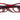 New Vtg 1998 L.A. Eyeworks Retro Abstract Eyeglasses - Red Clear Reva 156