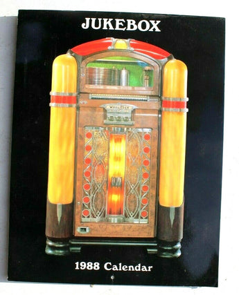 Vintage 1988 JUKEBOX Calendars 10”X 13” Zephyr Press