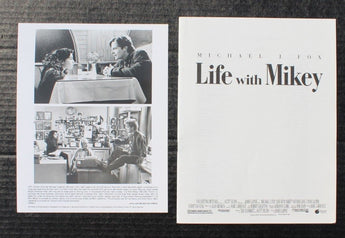 Vtg 1993 Life With Mikey Promo Film Press Kit / Lobby Card Photos Touchstone