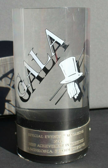 Vtg 1988 Decco Awards Special Events Magazine Ambrosia Caterers Gala Award