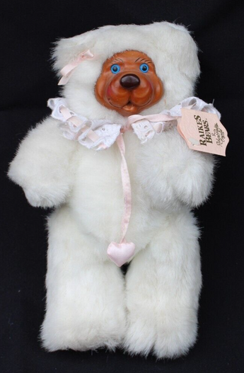 Signed 1989 Vintage Robert Raikes Bears W/ Tag - Sophie 661380