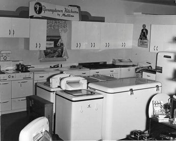 Vtg 1960s Youngstown Kitchens By Mullins Appliance Showroom Store Photo #1215