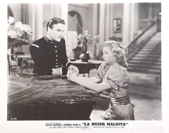 Vintage 1954 Rafael Baledon / Leonora Amar LA MUJER MALDITA Press Photo 5