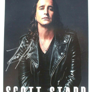 Rare Scott Stapp Creed Signed 8x10 Photo Autographed Promo Advertising Flyer