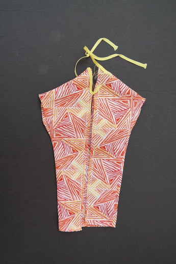 Vtg 1970's Retro Robe / Trow Sweater Doll Clothes / Clothing