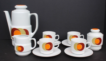 Vintage Retro MCM Jahre Bareuther Waldsassen Bavaria Germany Tea China Set