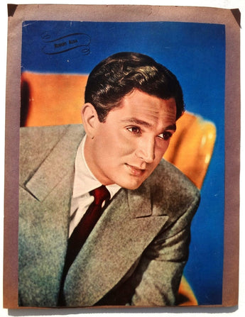 Vintage 1940's ROBERT ALDA Head Shot CELEBRITY Photo CLIPPING / CUT OUT 8X11