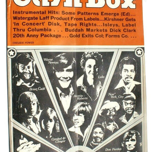 Vintage June 2, 1973 Cash Box Music Magazine Newspaper - Chelsea Power
