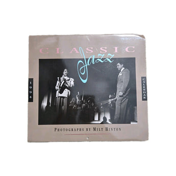Sealed Classic Jazz Calendar 1994 Photos By Milt Hinton Krupa Gillespie Cozy