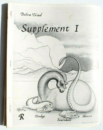 Vtg February 1977 Delta Triad Supplement I Star Trek Fanzine Book (361 of 500)