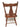 Vintage Rustic Wood VICTORIAN Country Shabby Chic Wood Doll Dinning Chair