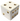 New Large White / Gold Casino Gambeling Dice Figurine Room Decor