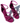 New Womens Marc Fisher Carita Ankle Strap Heeled Sandal Purple Heels Size 5.5 M