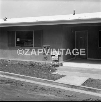 Vtg 1964 New Build Simon Built Home Sign Open House Los Angeles CA Photo #1993