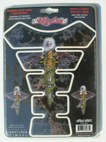 NEW LETHAL THREAT MOTLEY CRUE MOTORCYCLE TANK PROTECTOR