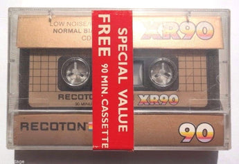 Vintage Sealed Recoton Gold Series RX90 Cassette Tape NEW