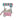 New Pink Girly Party BBQ Ice Cream Stand Summer Figurine Decoration Decor