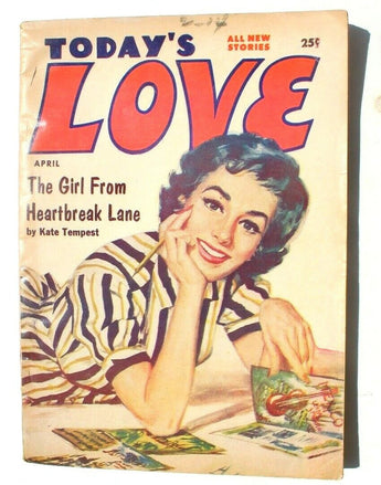 Vtg April 1957 Today's Love Vol. 20 No. 6 (The Girl From Heartbreak) Magazine
