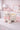 New Pink & White Baby Girl Lamb Nursey Baby Shower Candle Room Decor