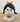 New Halloween Spooky Ceramic Girl Ghost W/ Bow Cookie Jar Decorative Figurine