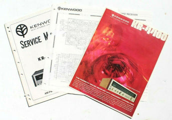 Vintage Kenwood KR-4400 Receiver Dealer Sales Sheet / Specs / Service Manual