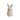 New White Easter Bunny w/ Pastel Macarons Ceramic Cookie Jar Treats Rabbit