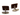 Vintage Gold Frame Retro Art Deco MCM Brown Palm Tree Men's Cuff Links