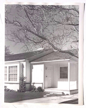Vtg 1950s CALIFORNIA HOME Architecture / Design BLACK & WHITE Photo (15 Of 20)