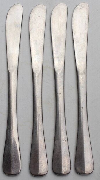 Vintage Antique Lot of 4 WMF Cromargan Stainless Knife Set W. Germany