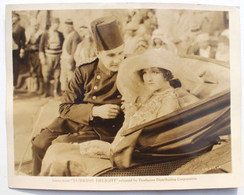 Vtg 1927 Julia Faye / Kenneth Thomson (Turkish Delight) Silent Movie Photo #4
