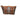 New Wrangler Brown Boho Western Aztec Cosmetic Bag Zipper Travel Makeup Case