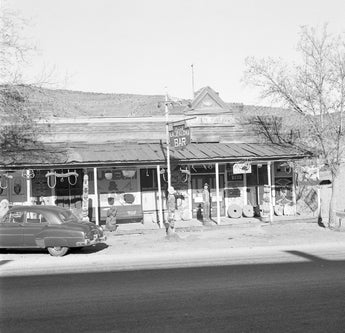 Vintage 1954 Drug General Store New Mexico Classic Car Photo #1379