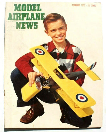 Vtg February 1952 Model Airplane News Aviation Magazine - The Beaver The Duster