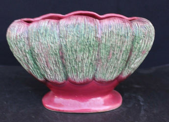 Vtg MCM CALIFORNIA CA Pottery - 1950s Aborn Pink Planter Flower Pot H-6