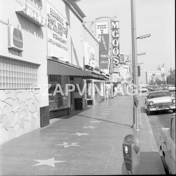 Vtg 1964 Hollywood Blvd Stars California Restaurants & Shops (Mgoos) Photo #1974