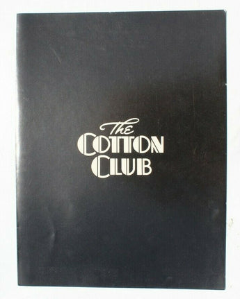 Vtg Promo Movie Theatre Advance Booklet Program Brochure - 1984 The Cotton Club