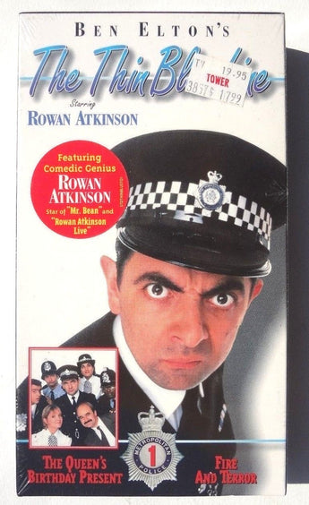 Sealed BEN ELTON / ROWAN ATKINSON The Thin Blue Line VHS US 1997 #1