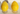 Vintage Yellow MCM Easter Egg Plastic SALT n PEPPER Shakers Salt & Pepper