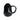 New Balck & White Scream Ghost Face Sculpted 16 oz. Ceramic Cup Coffee Mug