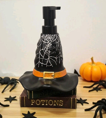 New Witchs Curses POTIONS Brews Handbook Halloween Soap Dispenser Spooky Kitchen