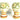 Vtg Small World Hollywood CA Hot Air Balloon Salt And Pepper Shakers Set