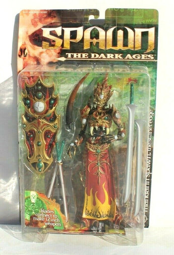 Vintage 1999 McFarlane Toys Spawn The Dark Ages Mandarin Spawn Series 14 Figure