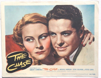 VTG Original 1946 ROBERT CUMMINGS / MICHELE MORGAN The Chase LOBBY CARD 46/1058