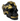 New Black Skull W/ Gold Cobra Snake Gothic Halloween Candle Decorations