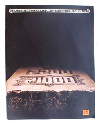 Vintage 1975 Kodak Bulletin For The Graphic Arts #32 Magazine