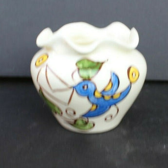 Vtg MCM CALIFORNIA CA Pottery - Calpotter Laguna Sugar Dish / Vase #216