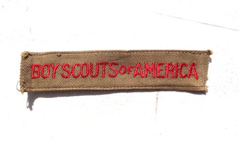 Vintage 1950'S Boy Scout Of America B.S.A. Troop Rank Uniform Patch / Badge