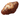 New Brown Almond Croissant Figural Candle Food Bakery Pastry
