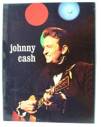 VINTAGE 1970s Johnny Cash (The Restless Ballad Of Johnny Cash) Story Booklet