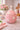 New Pink & White Flower Easter Bunny Handle Kitchen Cookie Jar Kitchen Canister
